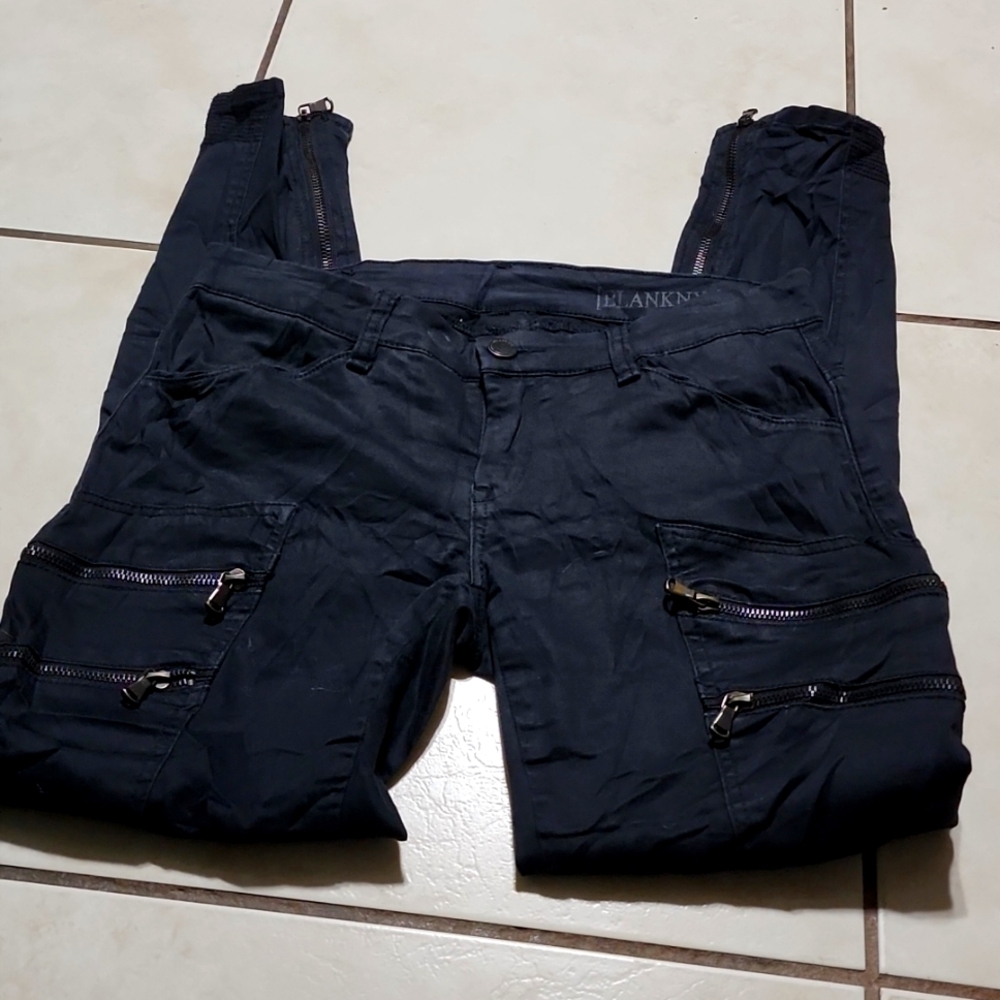 Blank NYC Y2K Skinny Zipper Jeans size 25